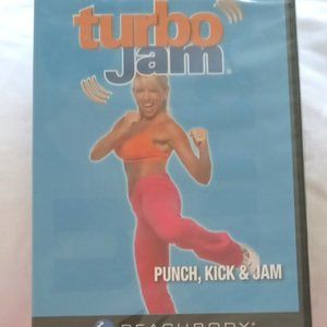 New Sealed Turbo Jam Workout DVD Punch Kick & Jam